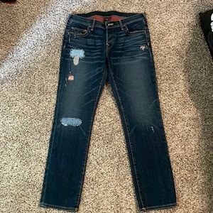 Size 30 True Religion Capris